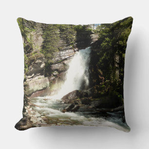 Baring Falls im Glacier National Park Kissen