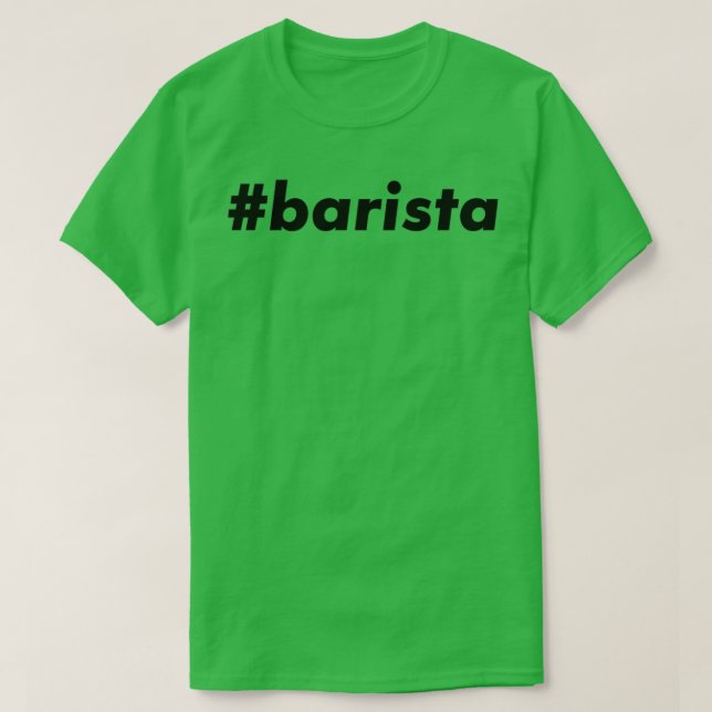 Barista 21 T-Shirt (Design vorne)