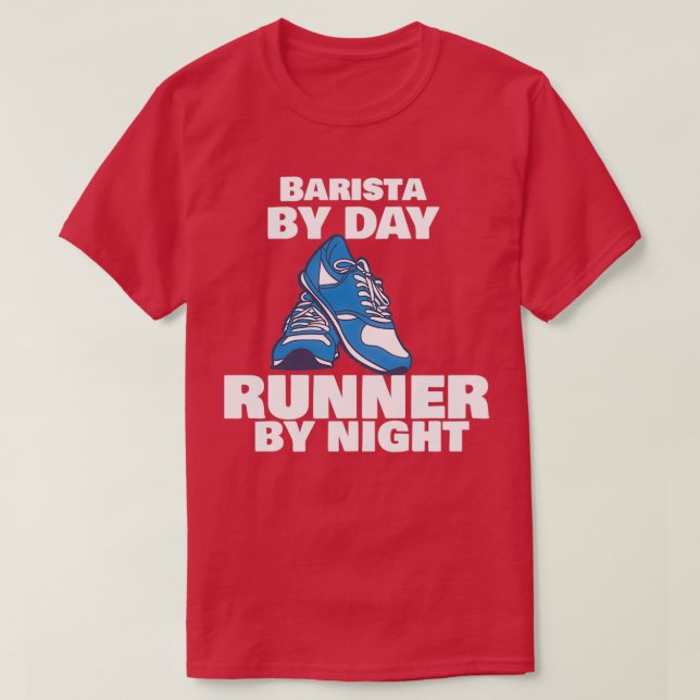 Barista am Tag T-Shirt (Design vorne)