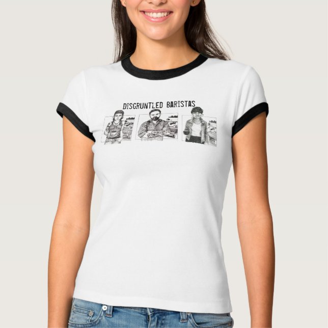 Barista Baseball Tshirt (Vorderseite)