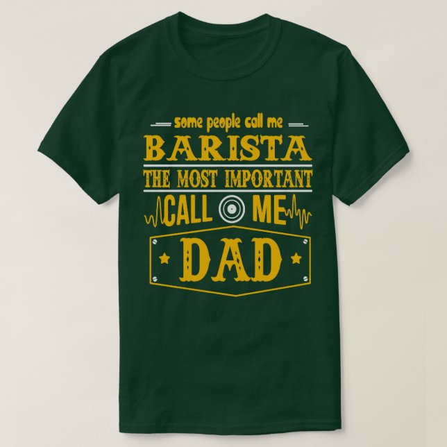 BARISTA BEST COLLECTION 2017 T-Shirt (Design vorne)
