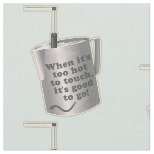 Barista cafe milch Erwärmung jug Stoff