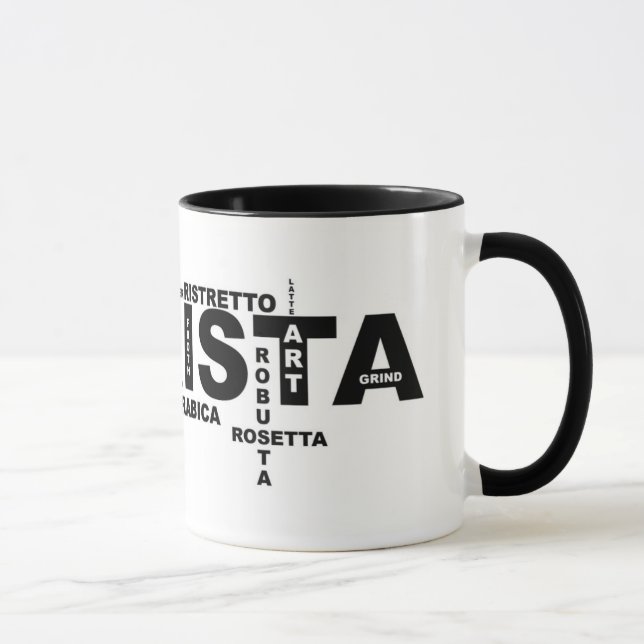 Barista Coffee Beker - Barista Designs Tasse (Rechts)