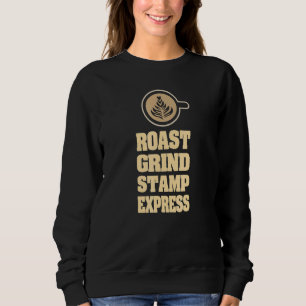 Barista Coffee Maker Merge for Brew Day Coffee S Sweatshirt