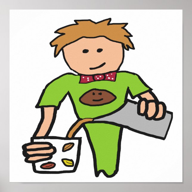 Barista Coffee Shop Poster (Vorne)