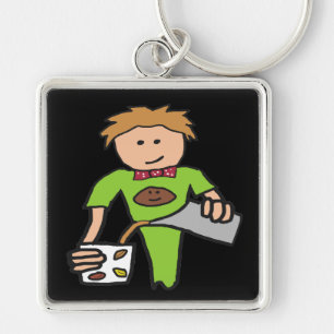 Barista Coffee Shop Schlüsselanhänger