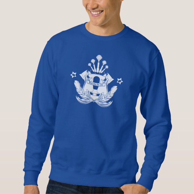 Barista Crest - Barista Designs Sweatshirt (Vorderseite)