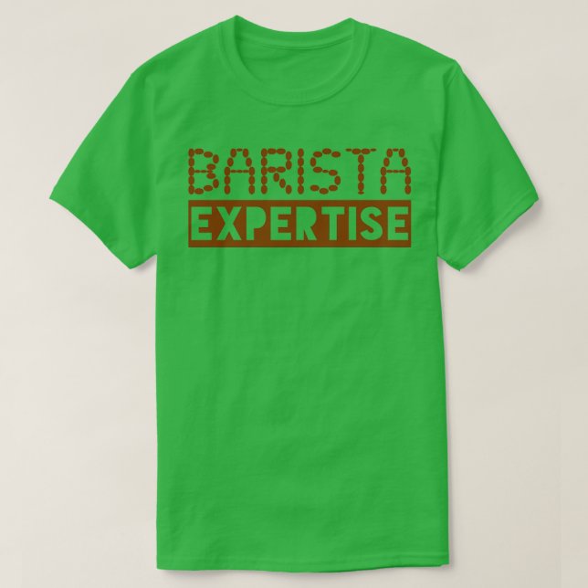 Barista Expertise T-Shirt (Design vorne)