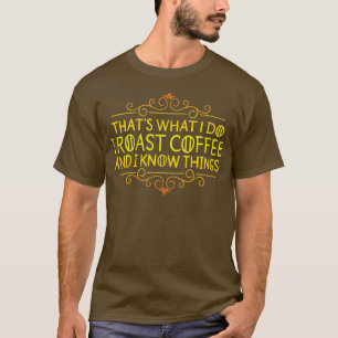 Barista-Geschenke lustige Kaffee Getränke Kaffee K T-Shirt