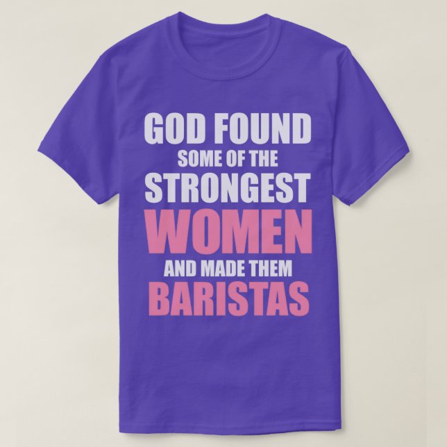 Barista Girl T-Shirt (Design vorne)