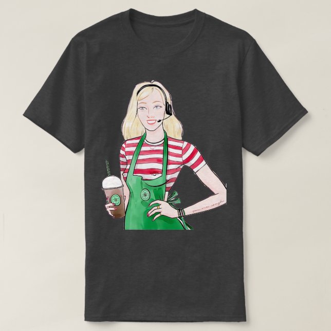 Barista Heaux T-Shirt (Design vorne)