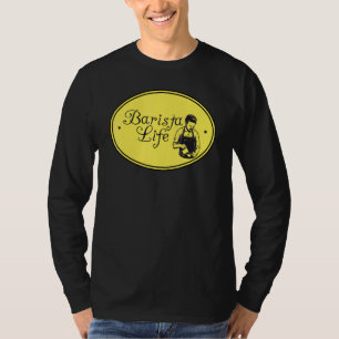 Barista Life Coffee Maker Espresso Homebarista Fil T-Shirt