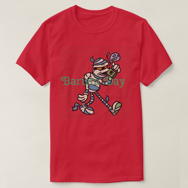 Barista mummy T-Shirt (Design vorne)
