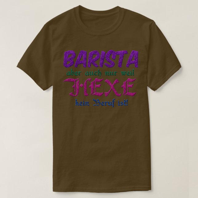 Barista Queen T-Shirt (Design vorne)