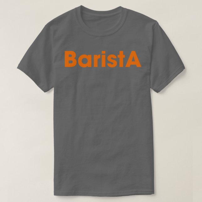 Barista Retro Vintag T-Shirt (Design vorne)