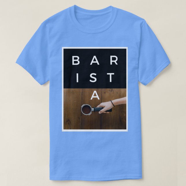 BARISTA-Spaß T-Shirt (Design vorne)