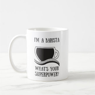 Barista Supermacht-Kaffee-Tasse Kaffeetasse