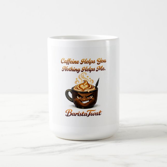 BaristaArsch Kaffeetasse (Mittel)