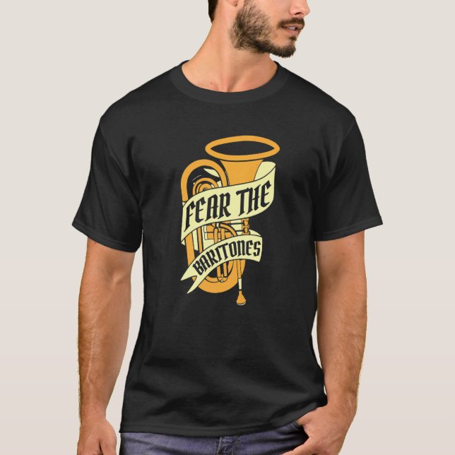 Baritone Bass Euphonium 1 T-Shirt (Vorderseite)