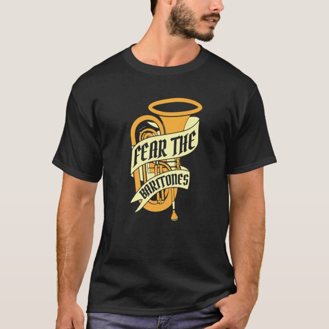 Baritone Bass Euphonium 1 T-Shirt (Vorderseite)