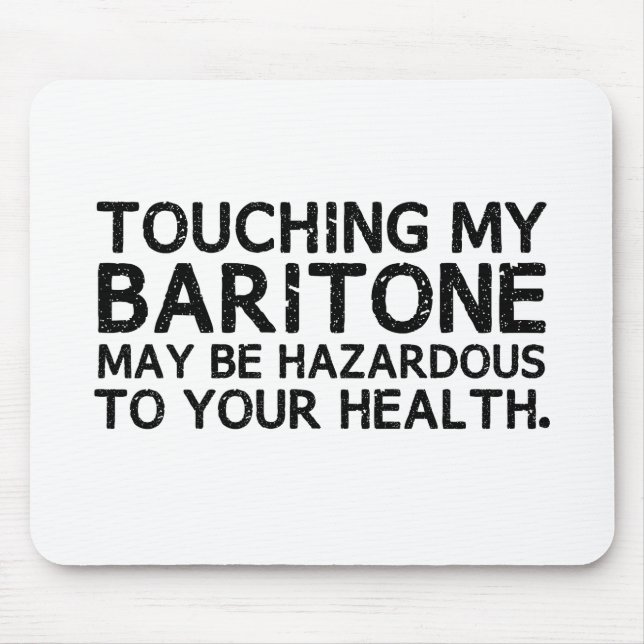 Baritone Hazard Mousepad (Vorne)