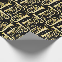Baritone Musician Band Teacher Wrapping Paper Geschenkpapier