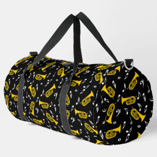 Baritone Musiknotens Bass Clef Duffle Bag