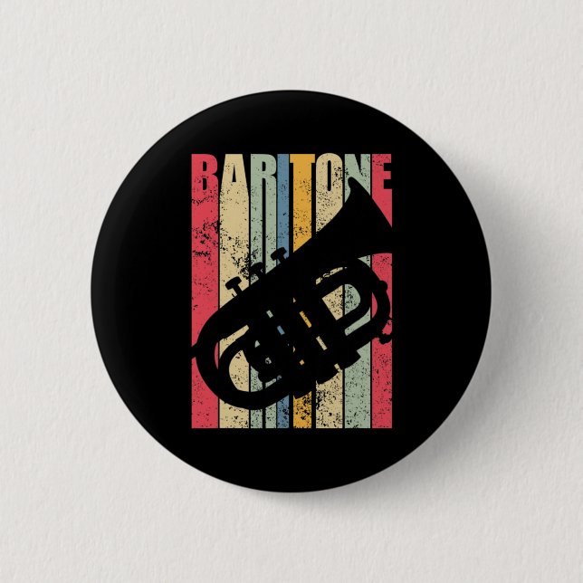 Baritone Saxophone Horn Marching Band Major Gear L Button (Vorderseite)