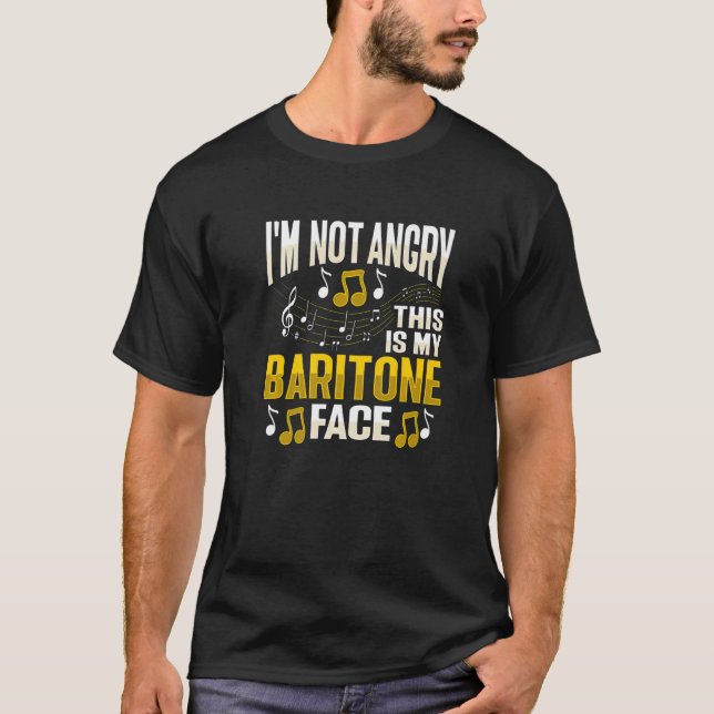 Baritone Voice Design for a Choir Member Premium T-Shirt (Vorderseite)