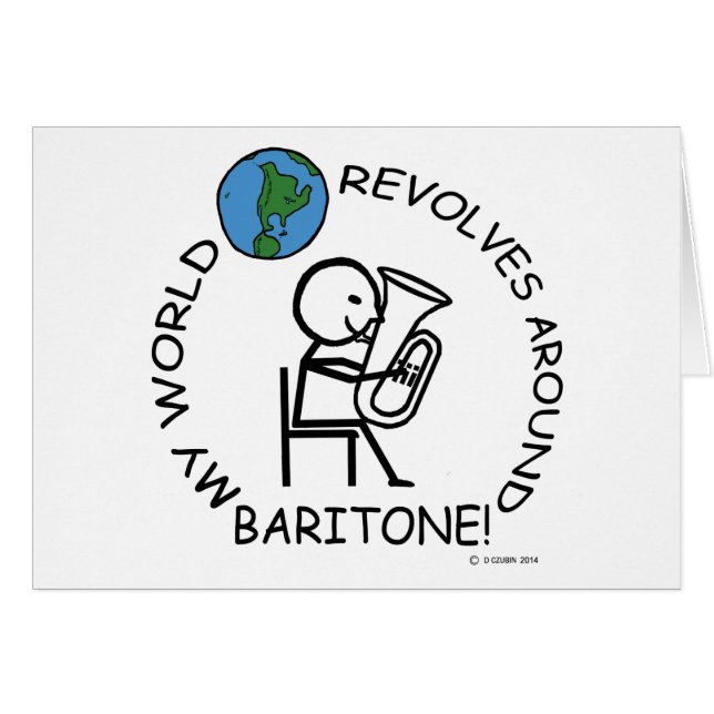 Baritone - Weltaufstände rund (Vorderseite (Horizontal))