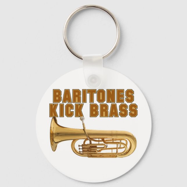 Baritones Kick Brass Schlüsselanhänger (Vorderseite)