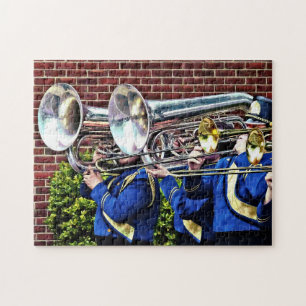 Baritonhörner und Posaunen Puzzle