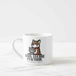 BARK AVENUE PAWTIQUE - Logo 1 Espressotasse