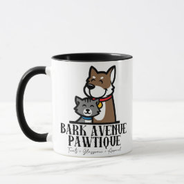 BARK AVENUE PAWTIQUE - Logo 3 Tasse