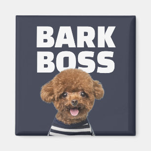 Bark Boss Benutzerdefiniertes Hunde-Foto Personali Magnet
