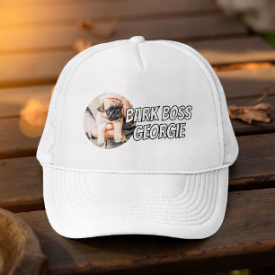 Bark Boss Haustier Foto Modernes, einfaches Cooles Truckerkappe