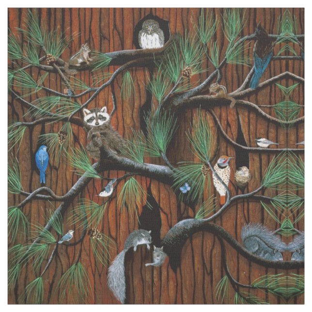 Bark Fabric Stoff (Muster)