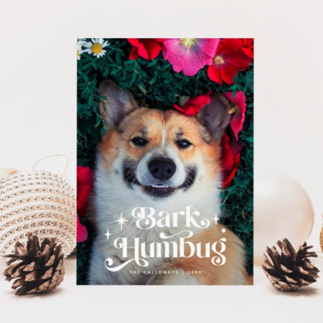 BARK HUMBUG Funny Dog Weihnachten (Von Creator hochgeladen)