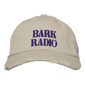 Bark Radio Hat-1 Bestickte Baseballkappe