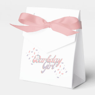 Barkday Girl Favor Box Geschenkschachtel