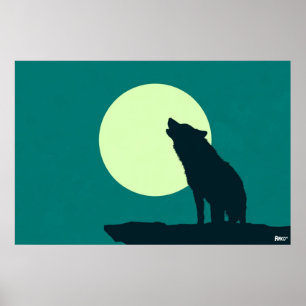 Barke am Mond Poster