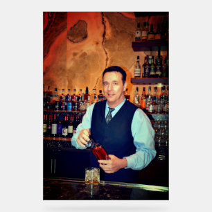 Barkeeper Acrylschild