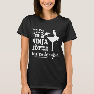 Barkeeper Barkeeper Girl Black Croppe Top Mixolog