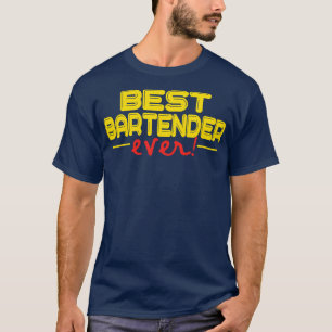 Barkeeper Bester Barkeeper Noch nie lustiger Barke T-Shirt