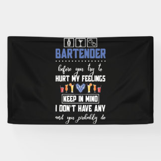 Barkeeper, bevor du versuchst, meine Gefühle zu ve Banner
