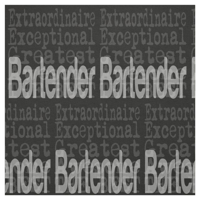 Barkeeper Extraordinator Stoff (Muster)