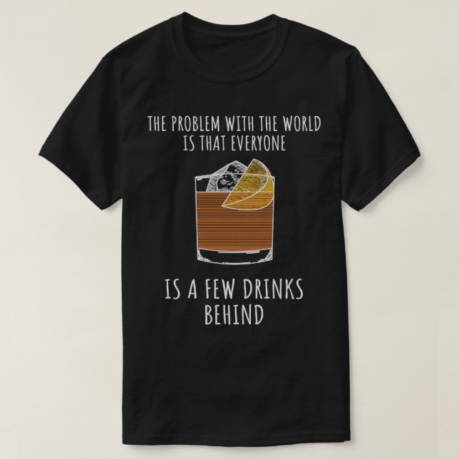 Barkeeper Funny Sprichwort 18 T-Shirt (Design vorne)