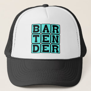 Barkeeper, Getränkeautomat Truckerkappe
