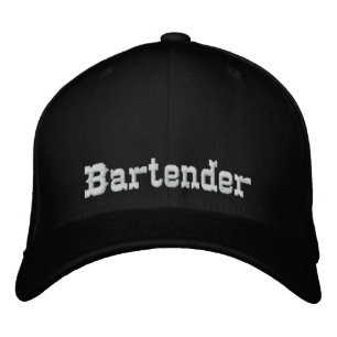 Barkeeper Hat Bestickte Baseballkappe