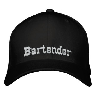 Barkeeper Hat Bestickte Baseballkappe